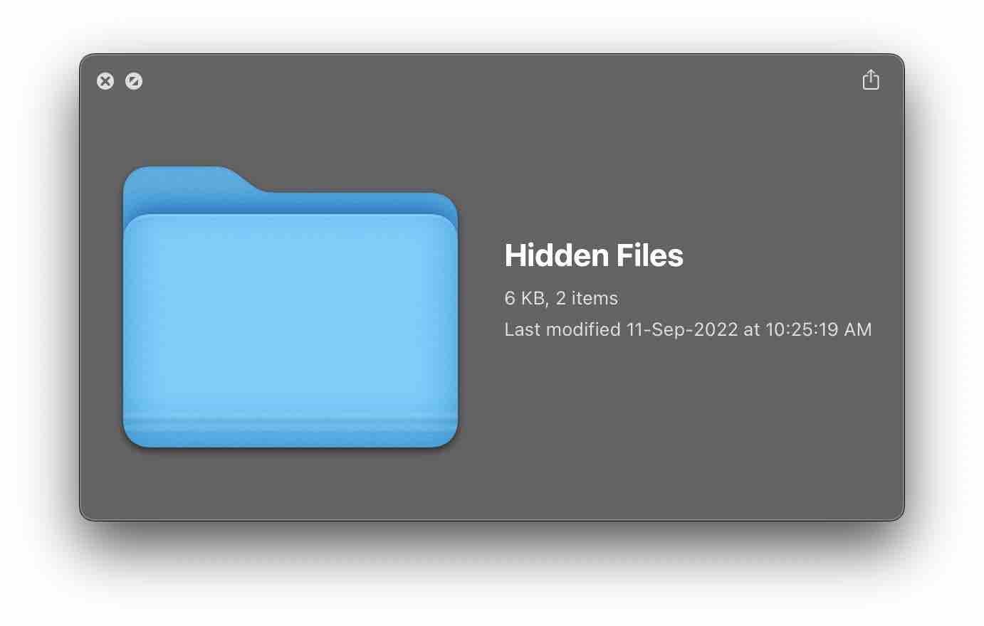 Show/Hide Hidden Files and Directories on Mac Finder